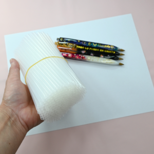 200 Transparent Plastic Tubes for Crafting & Refillable Resin Pens