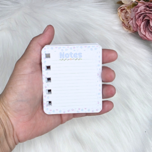 100 Hojas de Repuesto para Mini Libreta Llavero, Páginas para Mini Cuaderno, Hojas Blancas, Insertos para Libreta Mini, Manualidades DIY